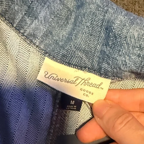 Universal Thread denim dress, NWT, M - Picture 5 of 6
